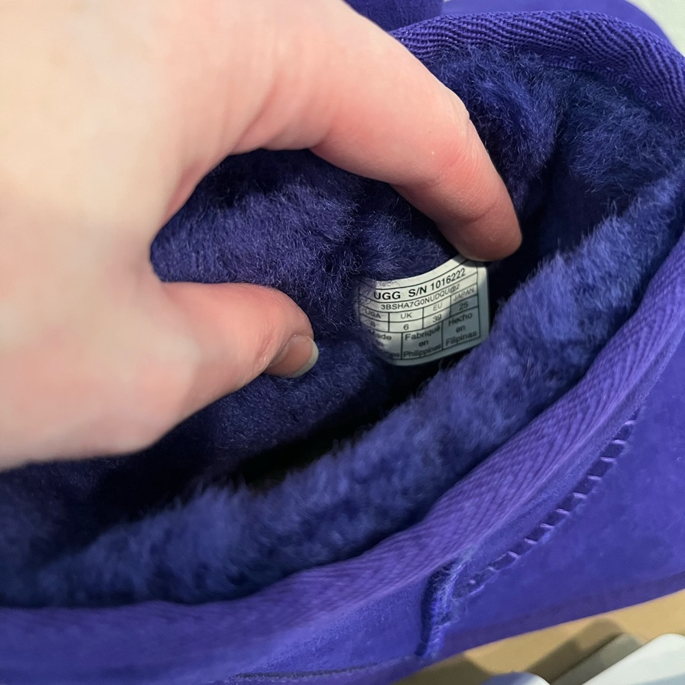 UGG Classic Mini II in Vibrant Purple - Picture 12 of 15